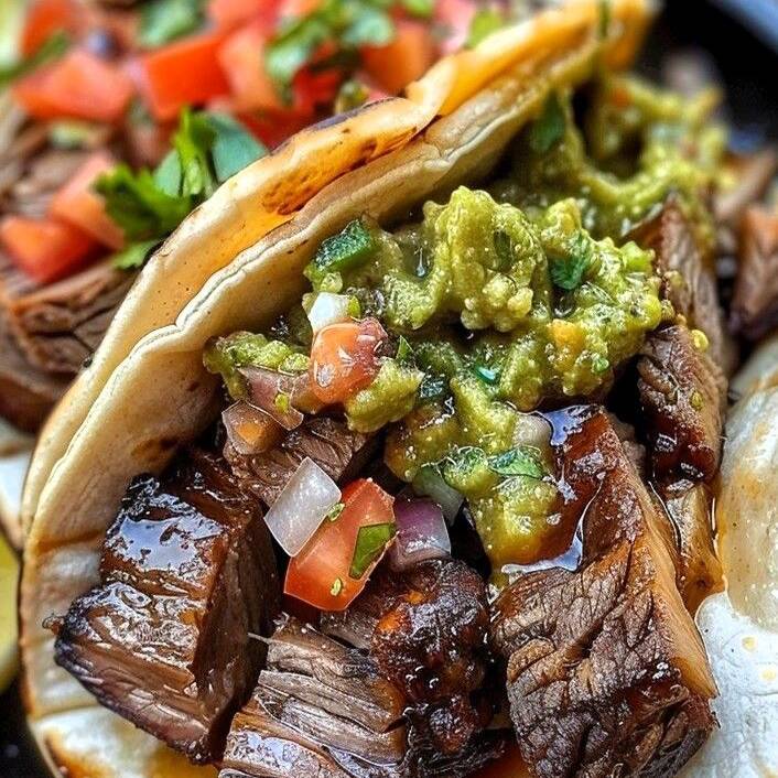 3 Tacos de Arrachera