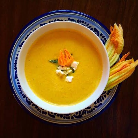 Crema de Flor de calabaza