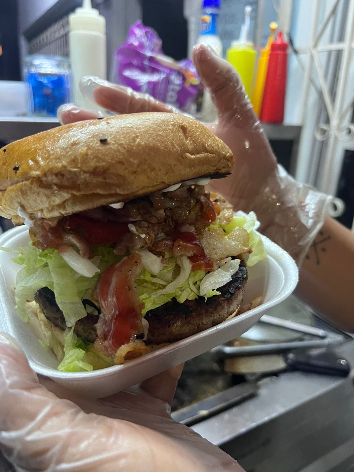 Hamburguesa Hawaiana