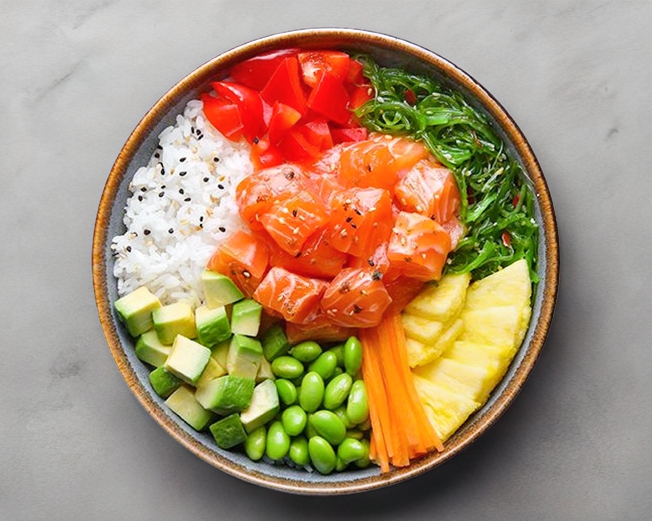 SUSHI BOWL SALMÓN