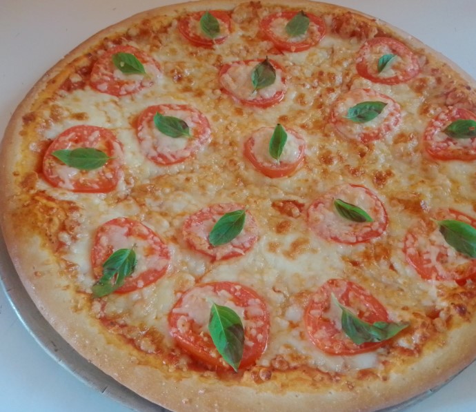 Pizza de un ingrediente (Fam)