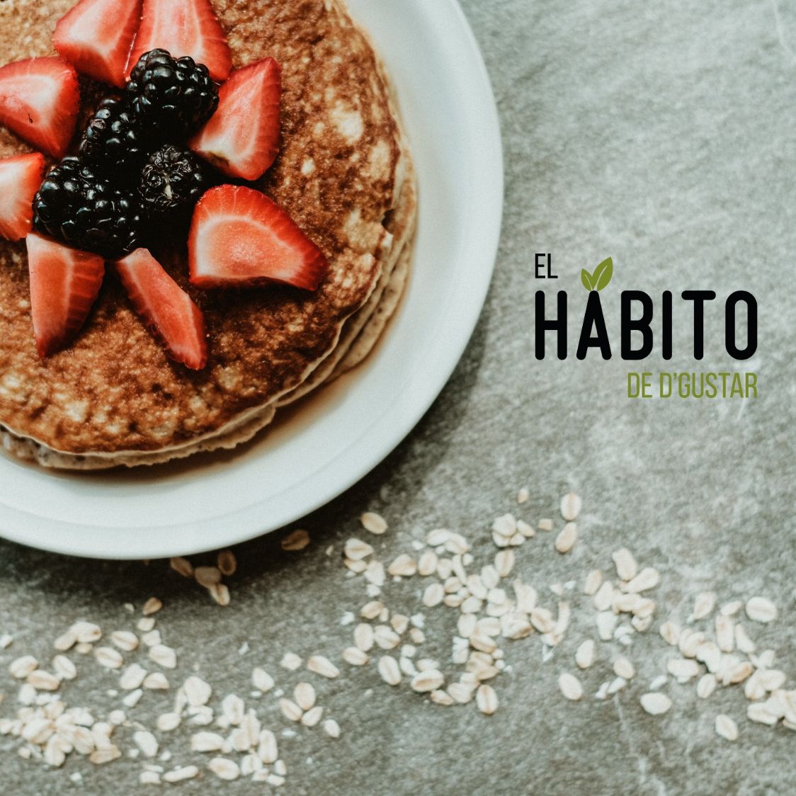 Hot Cakes de Plátano y Avena