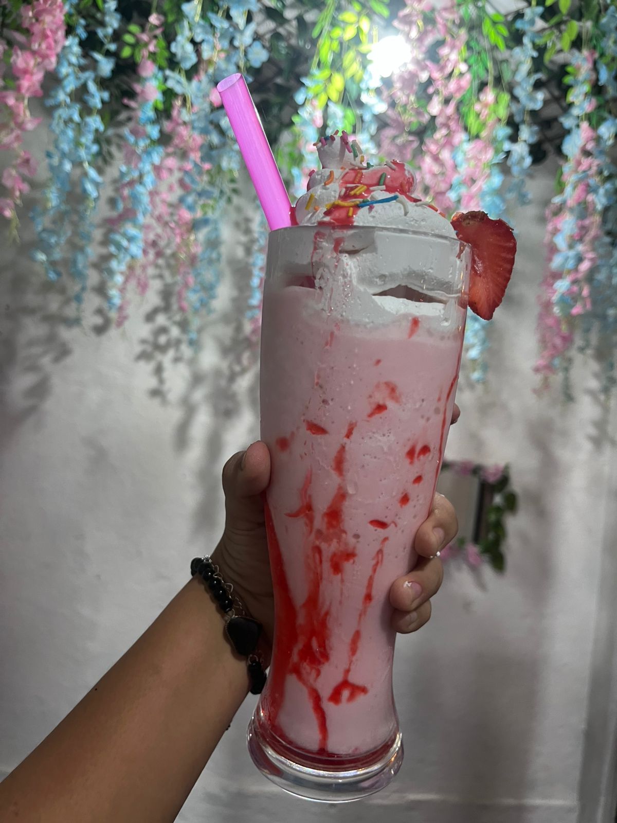 Malteada Fresa