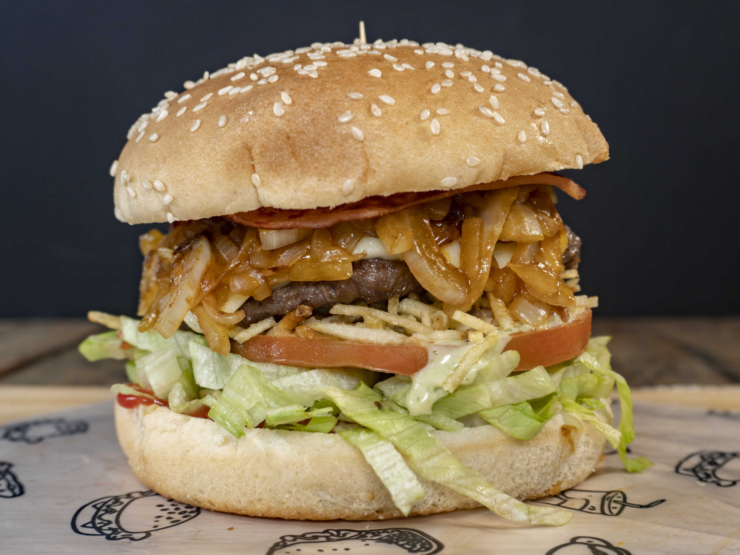 Hamburguesa Sencilla