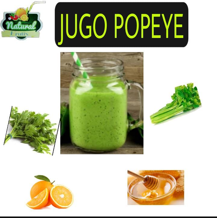 Con Naranja Jugo Popeye