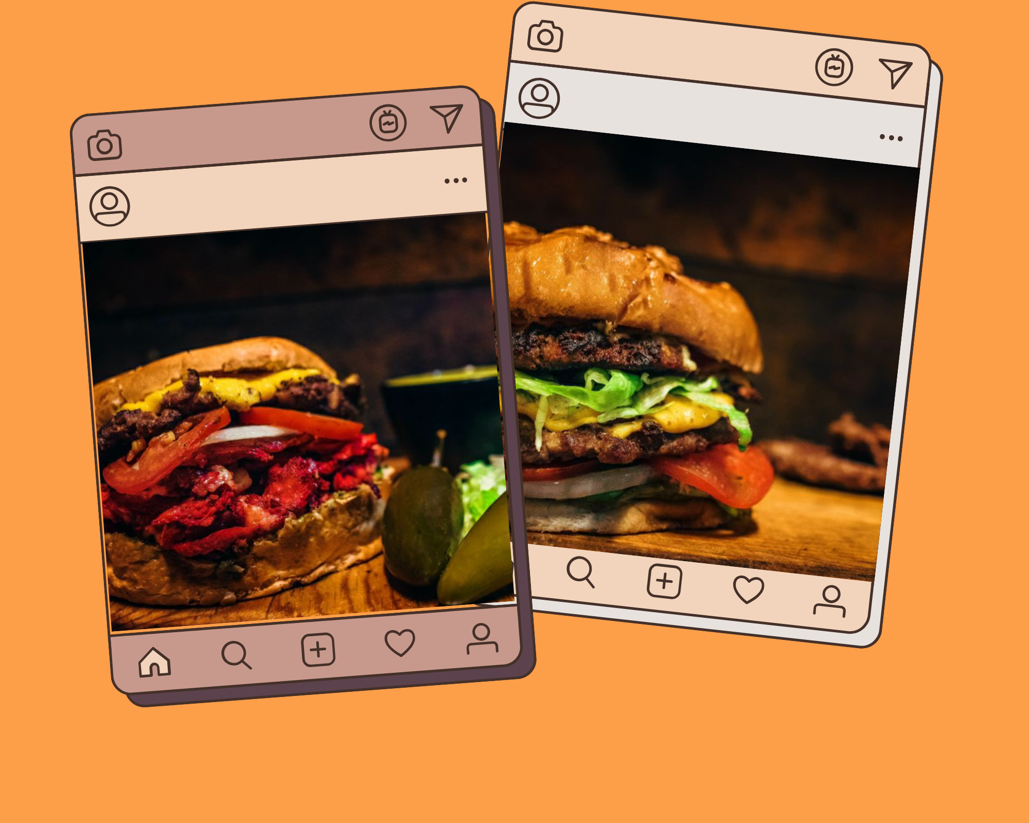 🍔Burger Especial + Burger Mixta🍟