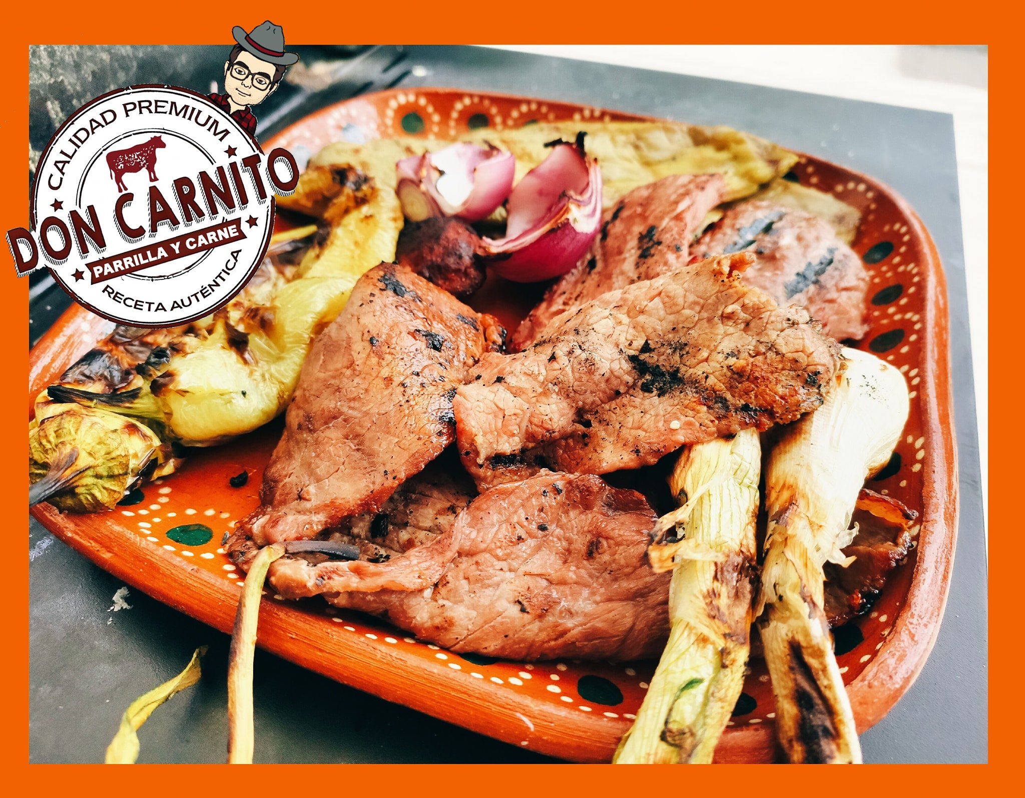 PARRILLADA DE ARRACHERA MAS DE 1/2KG (2-3 P)