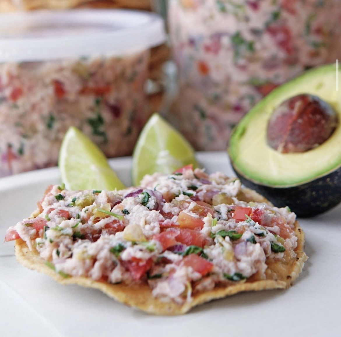 Media Orden de Ceviche de Pescado