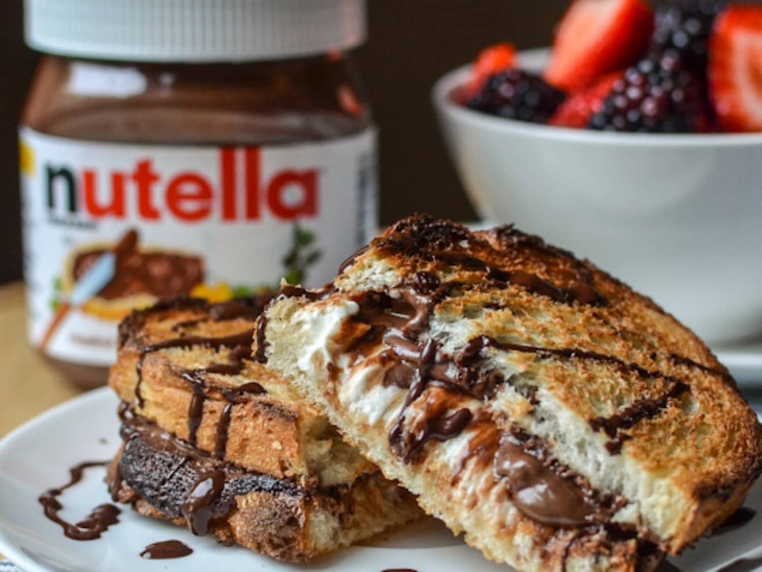 Sándwich Dulce Nutella