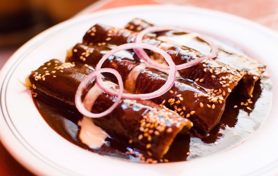 Promo: 10 Enchiladas de Mole