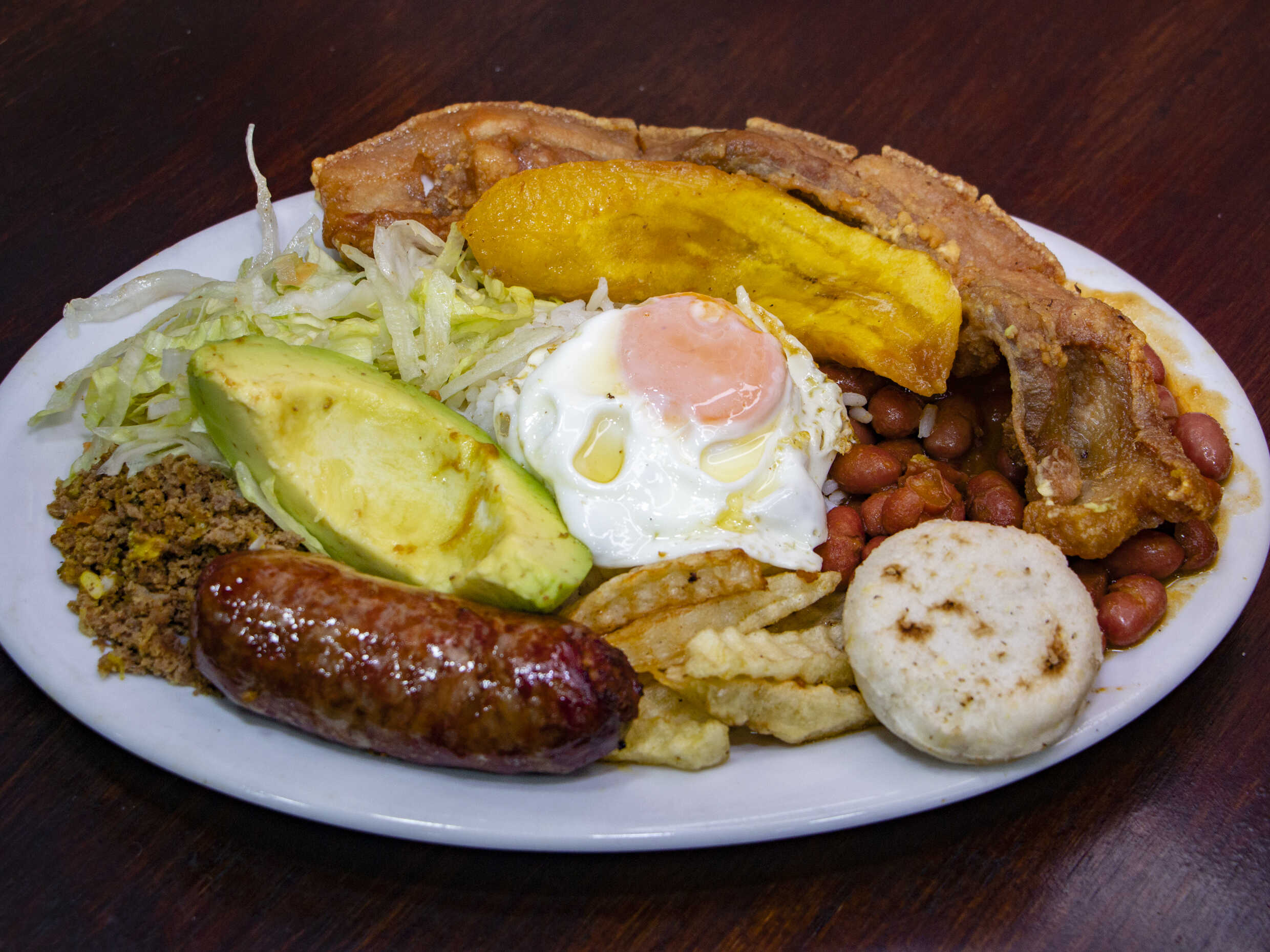 Bandeja Paisa + Coca-Cola Zero 250 Ml
