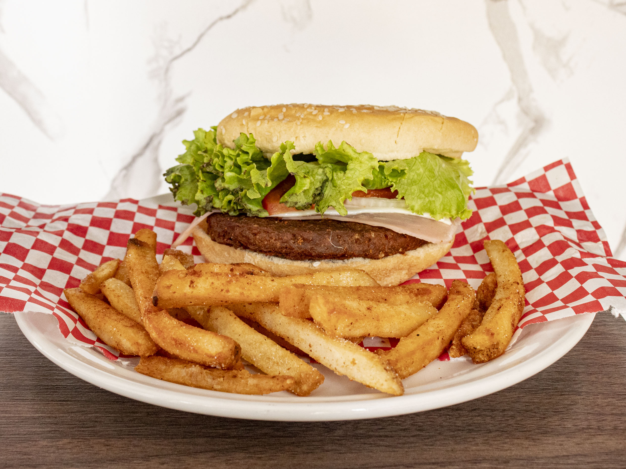 Hamburguesa con Papas