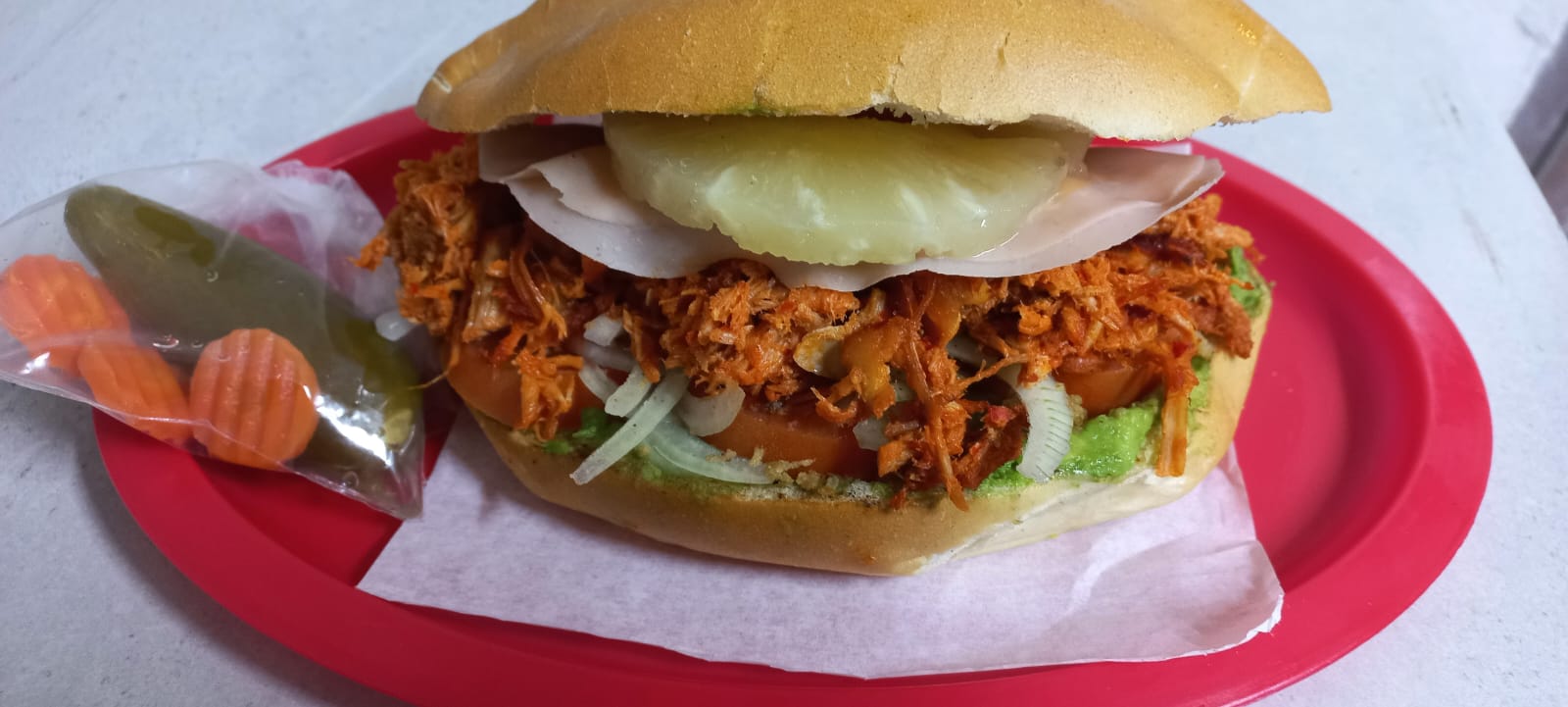 Torta Hawaiana.