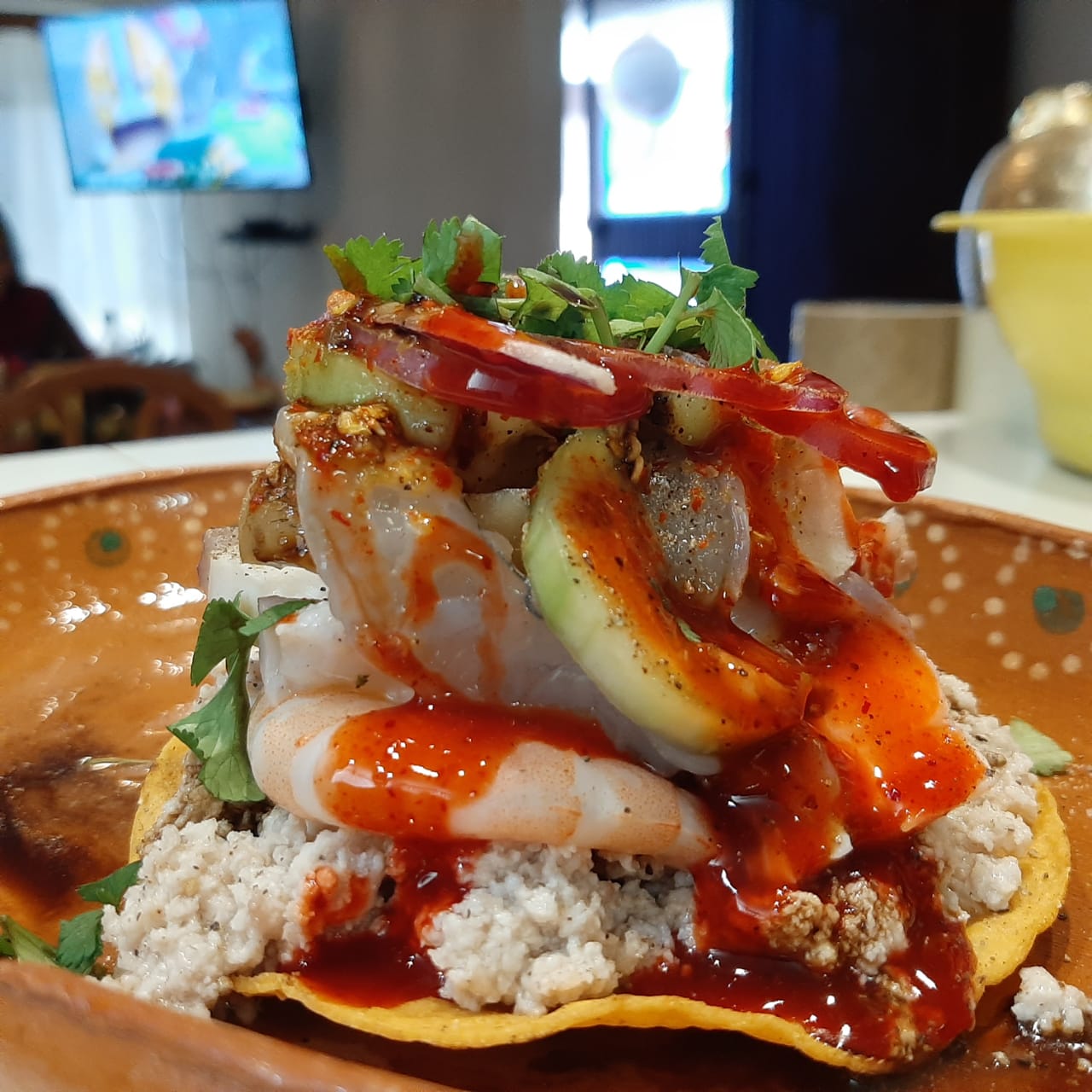 Tostada Con Pulpo