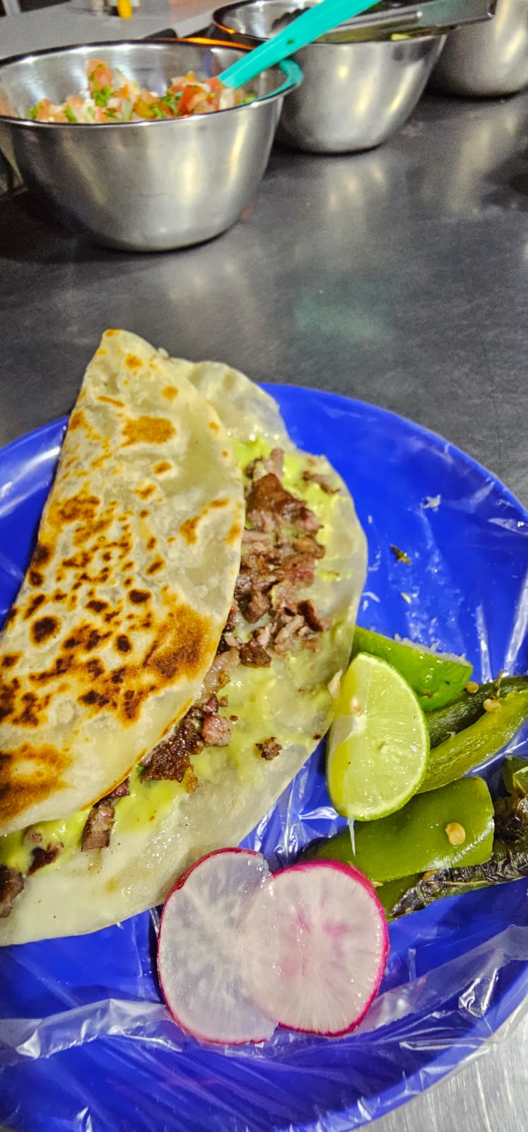 Quesadilla con Carne