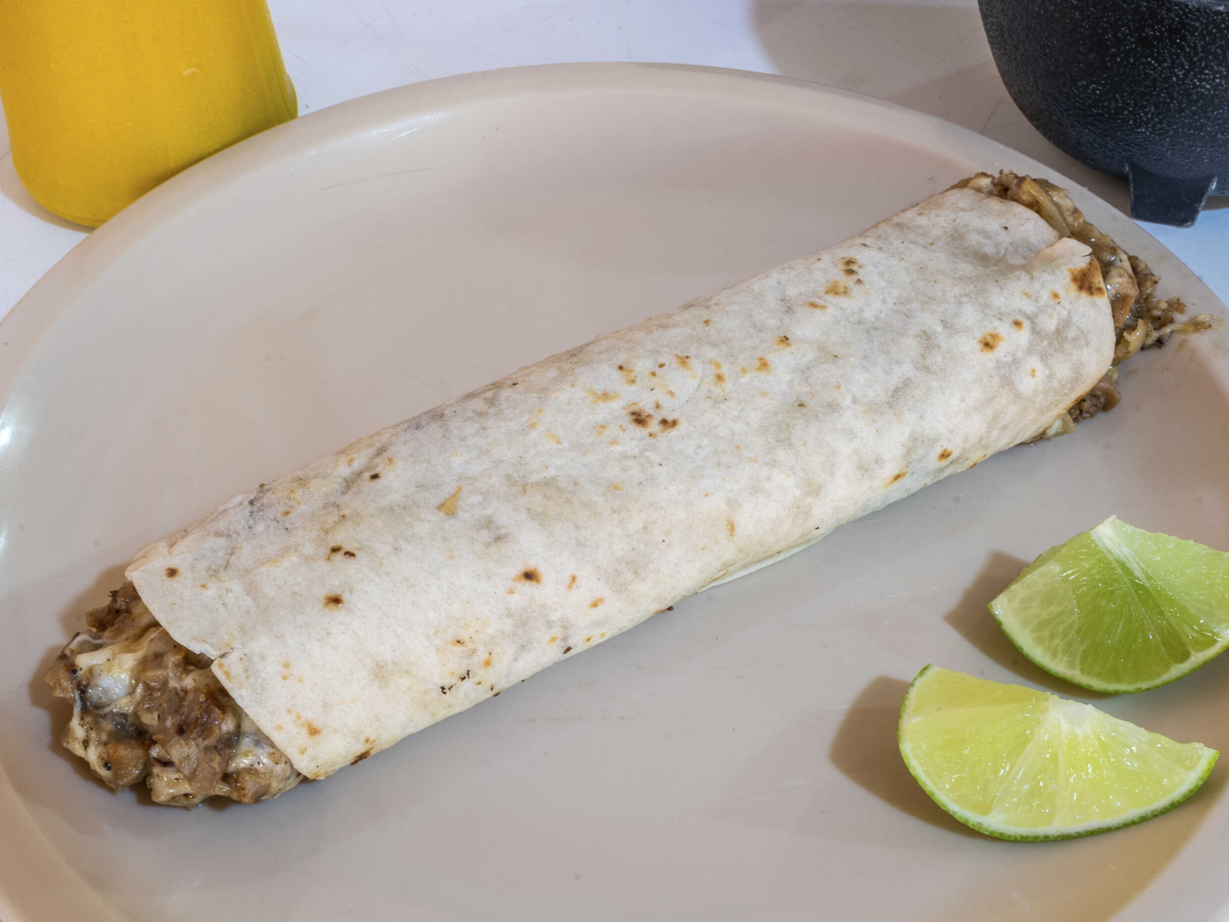 TACO ARABE CON QUESO