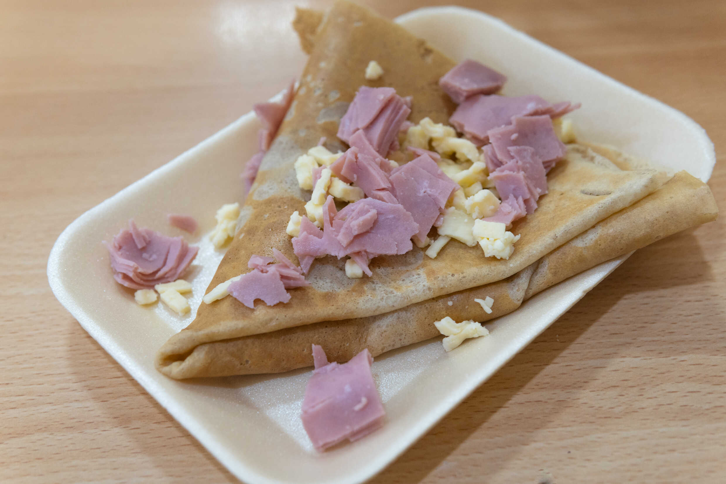 Crepa Salada: Manchego y Jamón