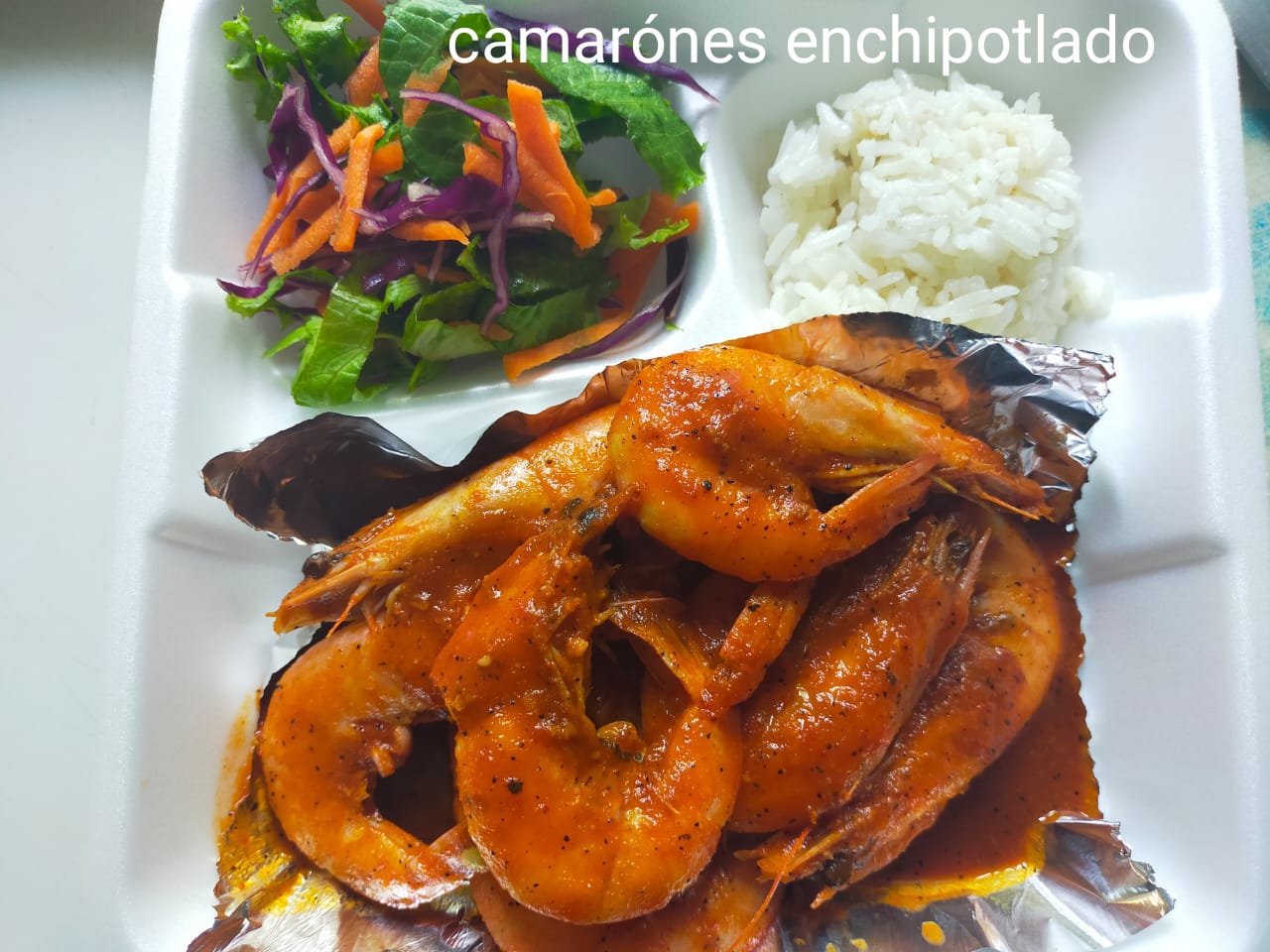 Camarones Enchipotlados