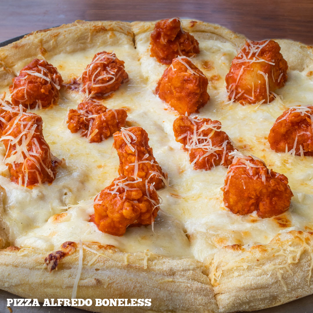 PIZZA ALFREDO BONELESS