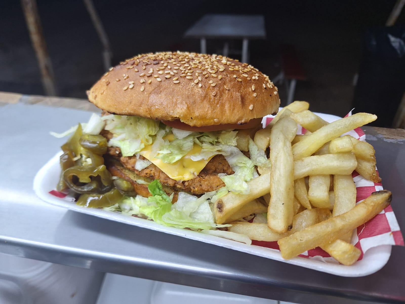 Hamburguesa de Pollo