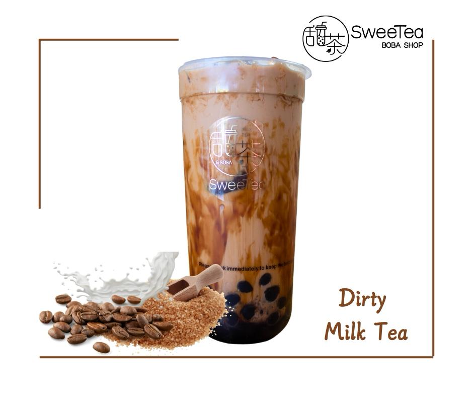 Dirty Milk Tea (no incluye boba)