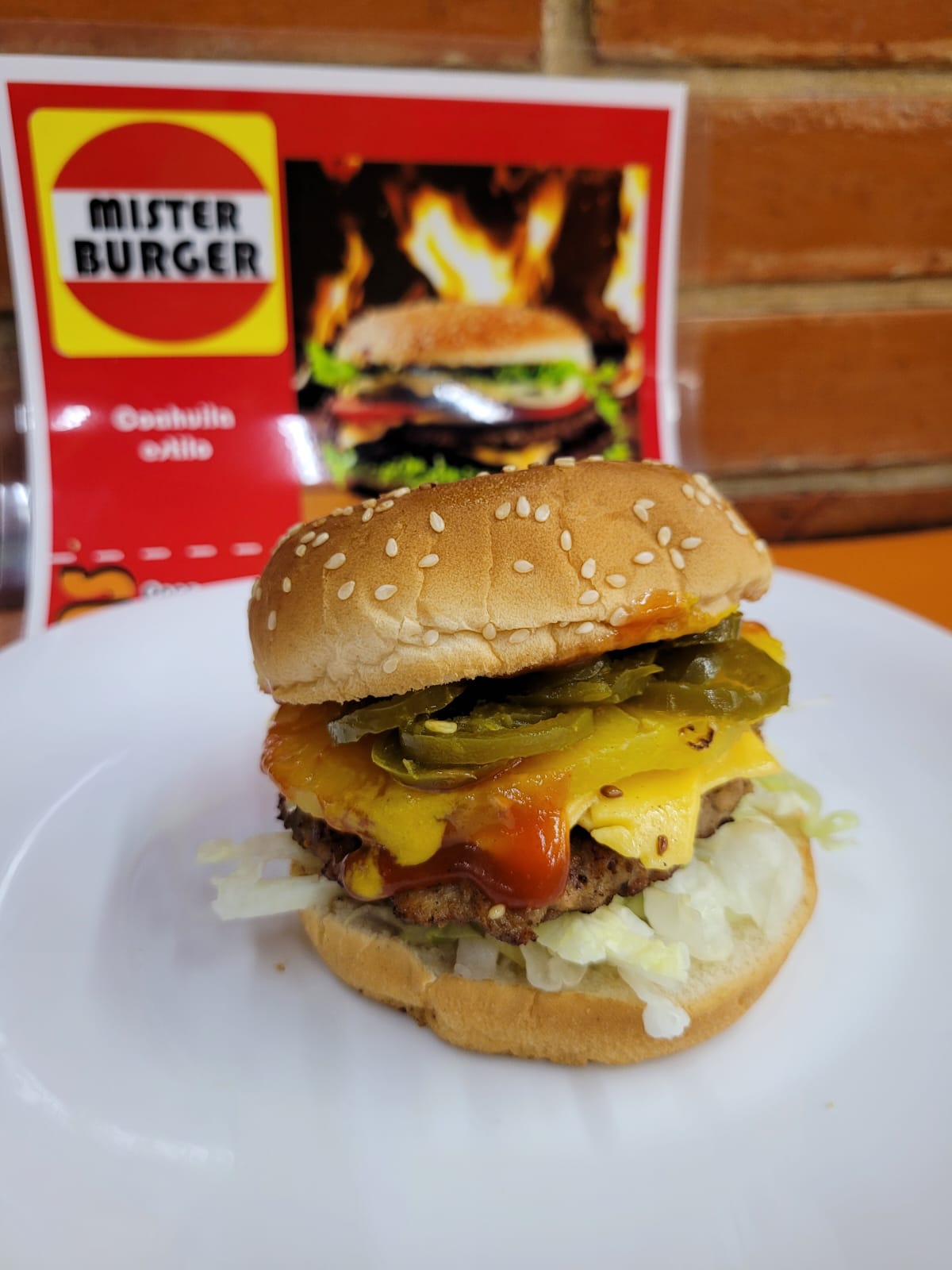 Hamburguesa Hawaiana con Piña y Queso