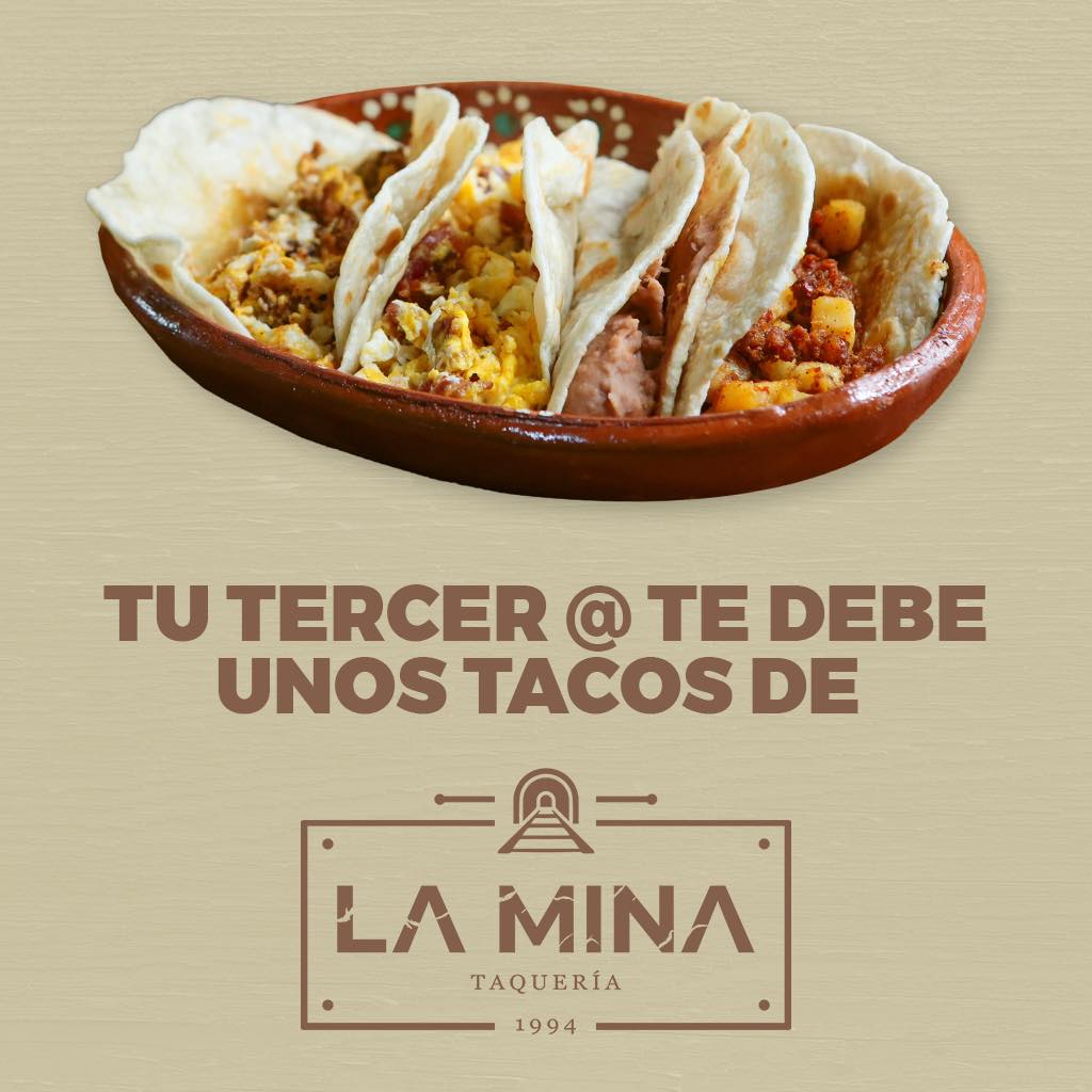 Taco de Huevo con Jamón