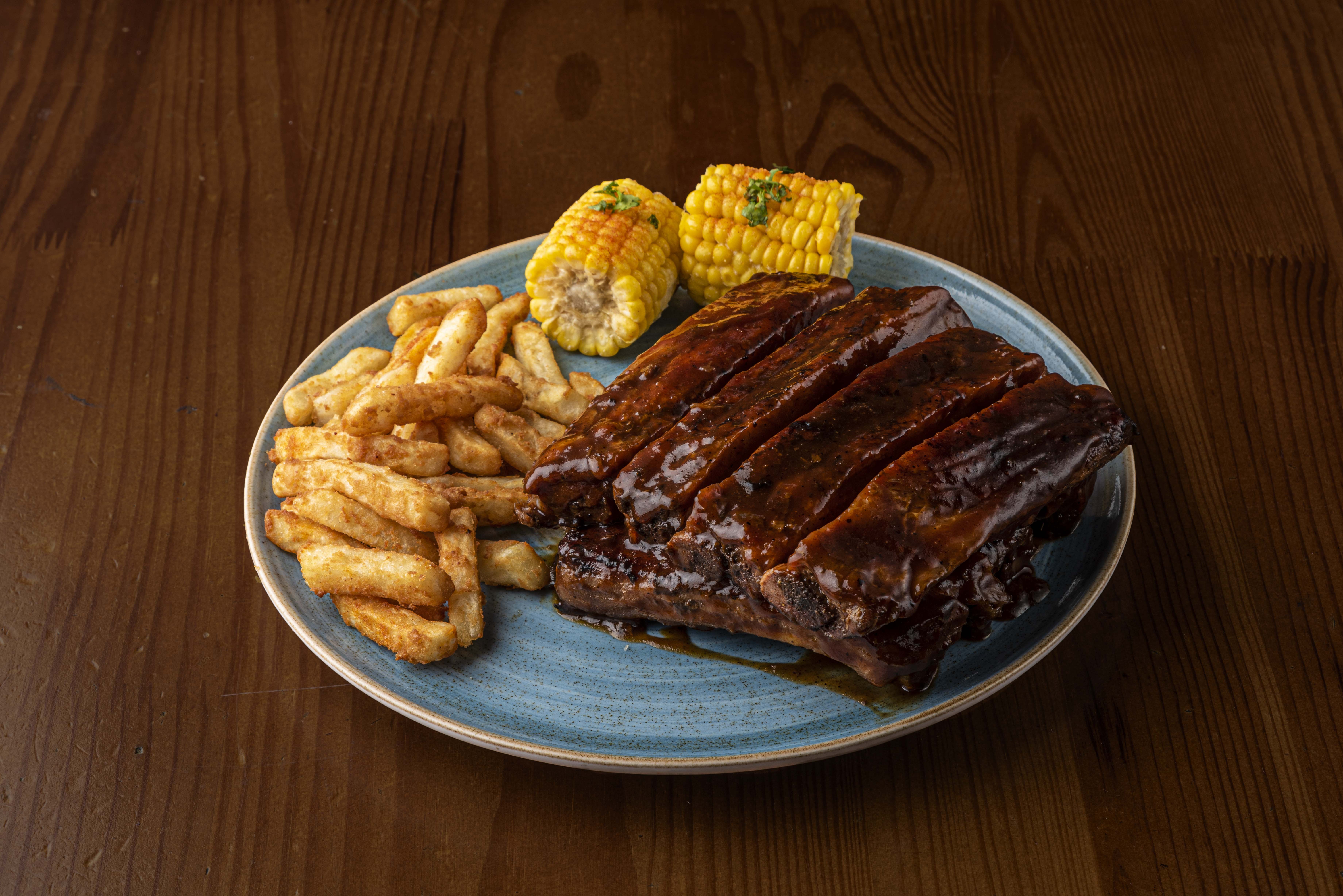 Costillas Medio Rack