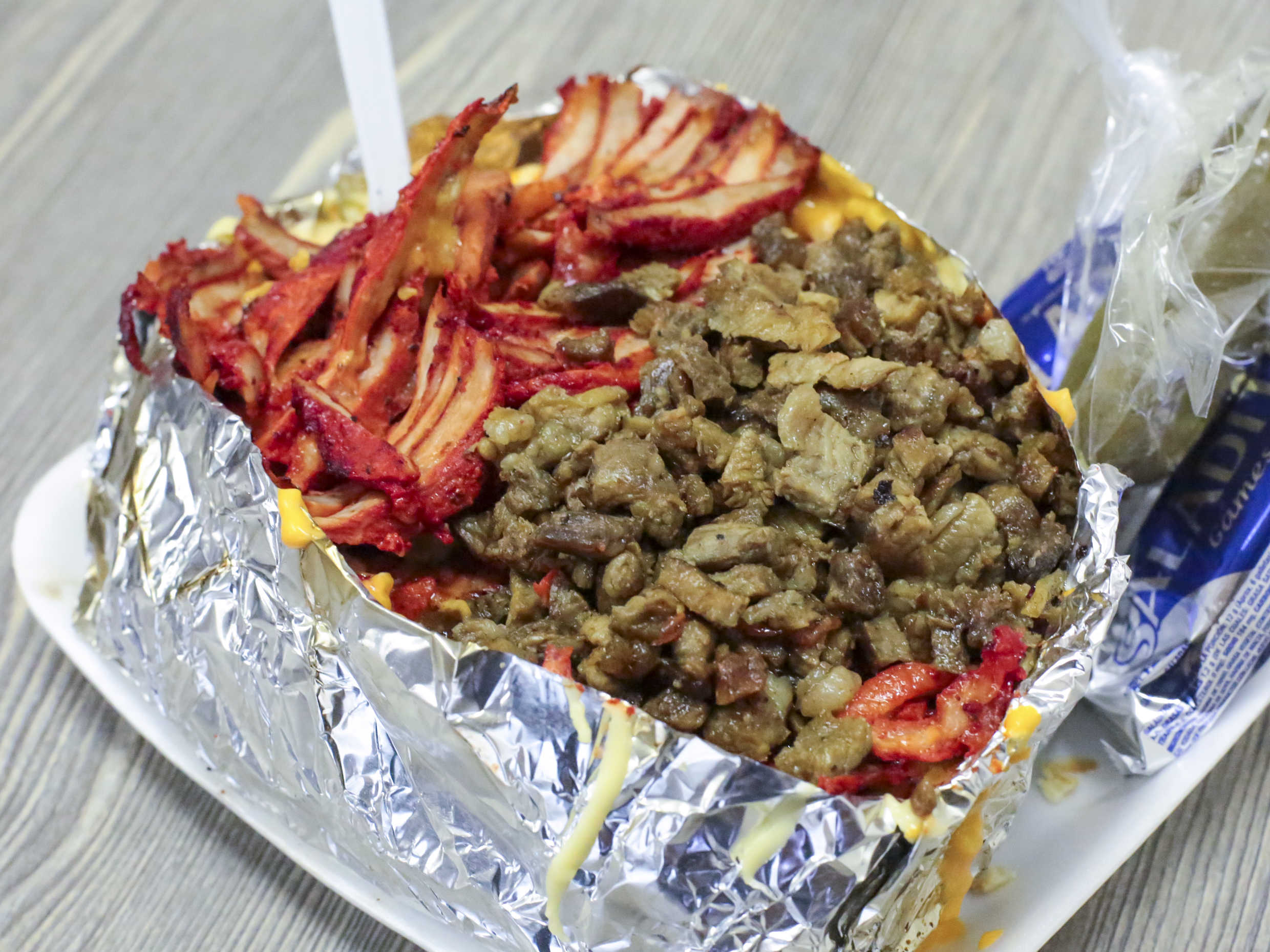 Papa Asada Sencilla(Sin Carne)
