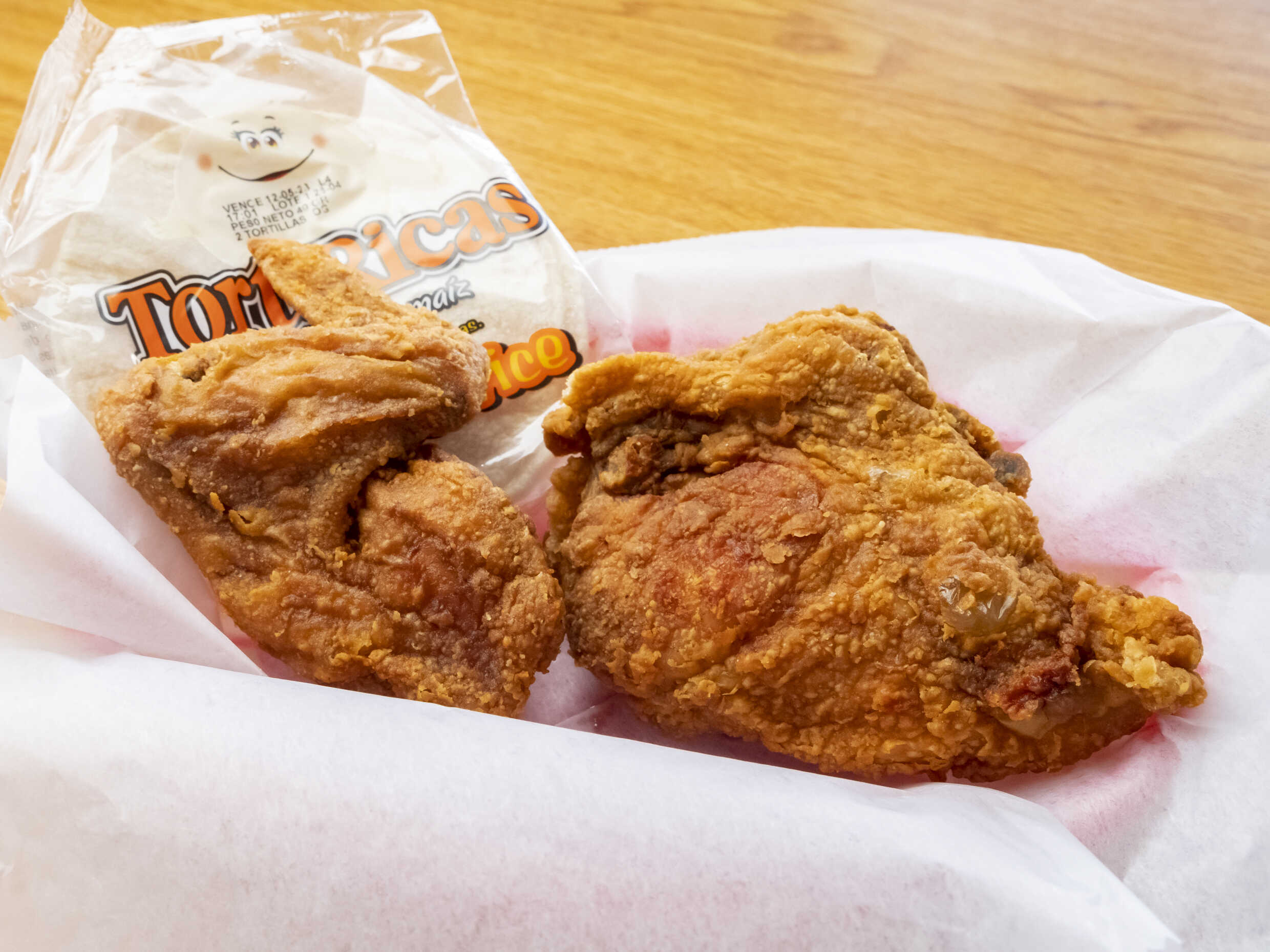 Porción de Pollo Frito