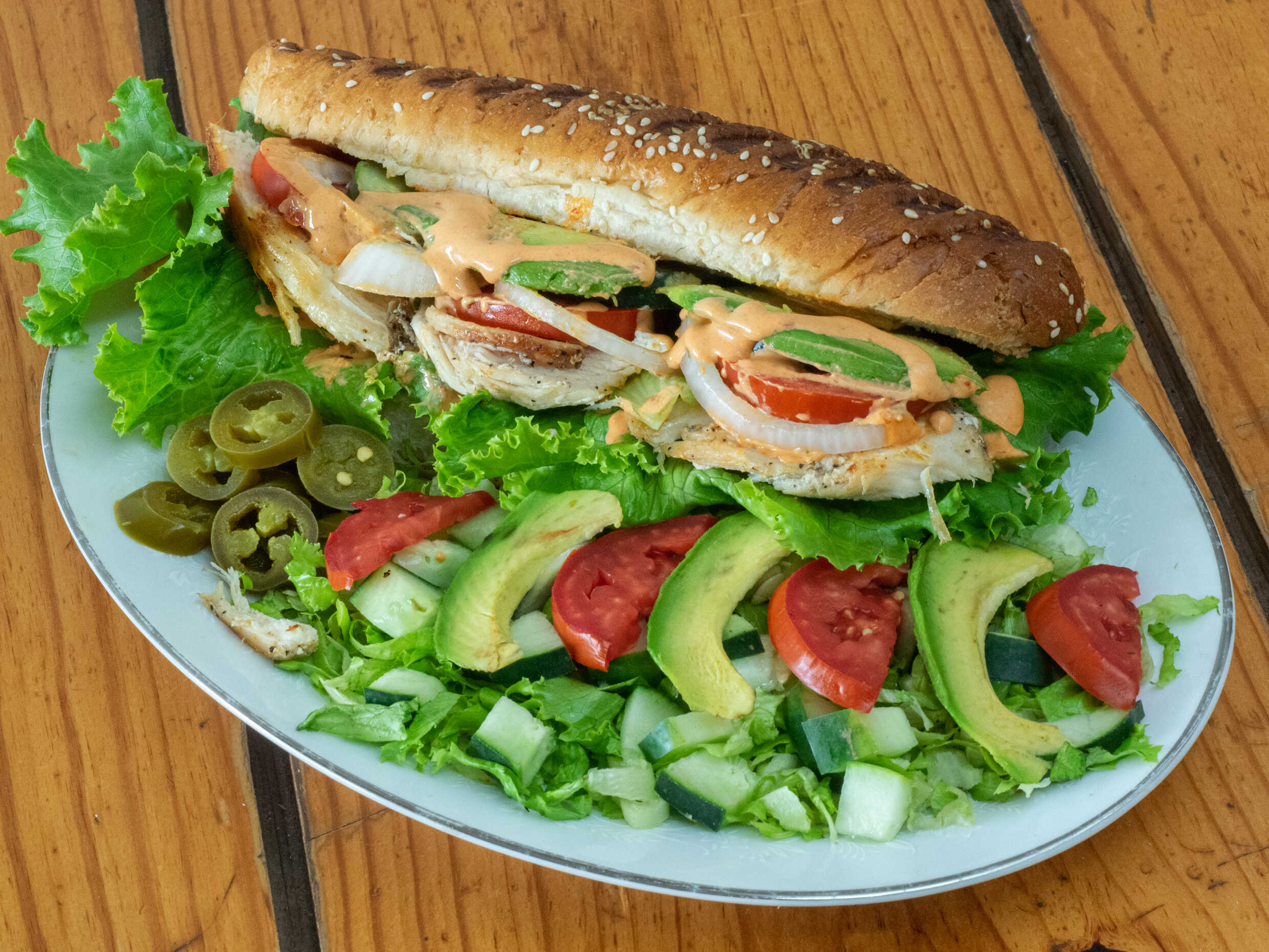 Baguette de Pollo.