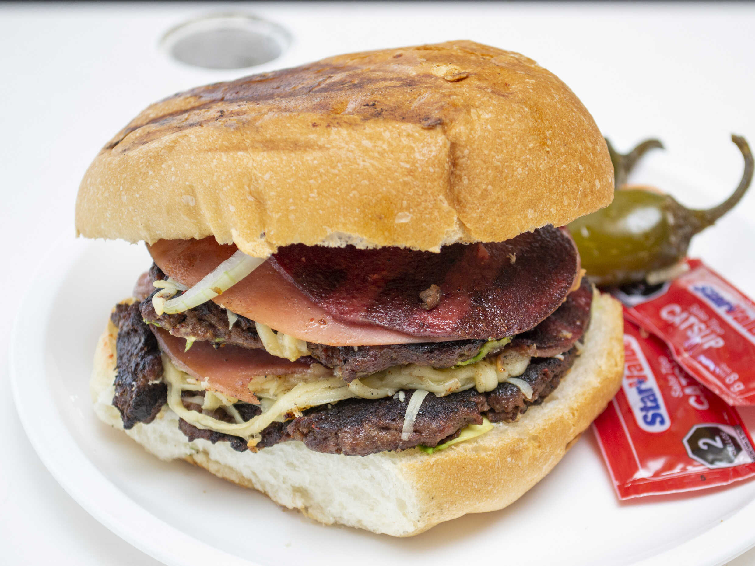 Hamburguesa Doble.