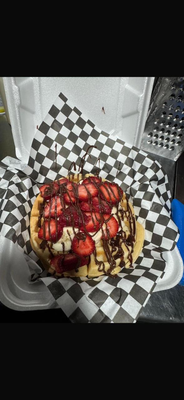Waffles de la casa
