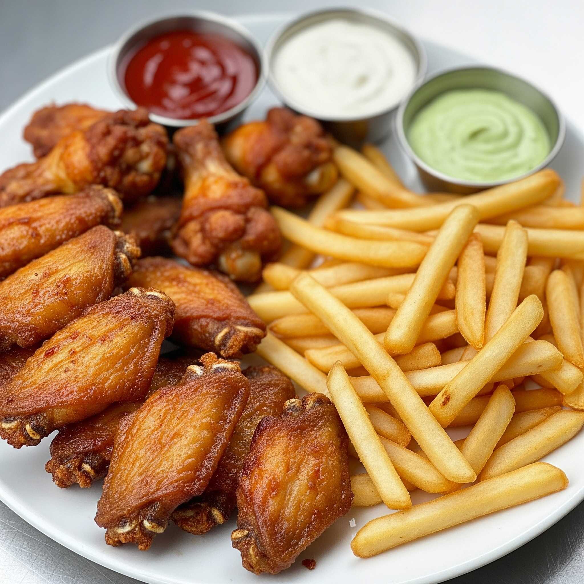 Alitas 16 pzas más Francesa