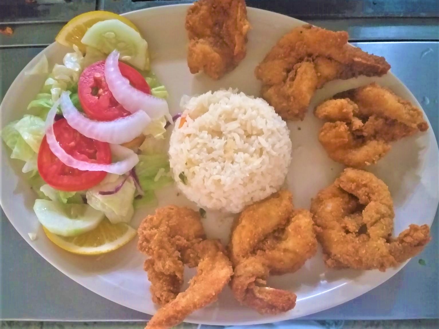Camarones Empanizados