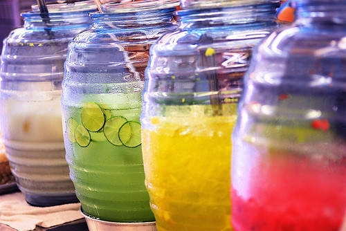 Agua Fresca de Fruta Natural de Temporada