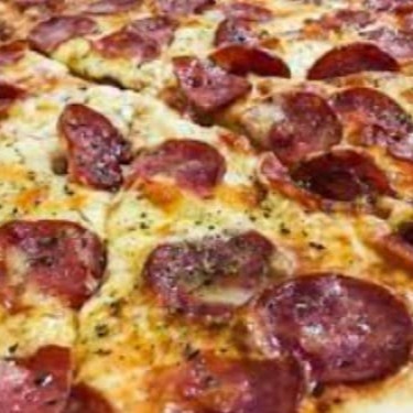 Mussarela,Calabresa,Azeitona,Cebola e Orégano