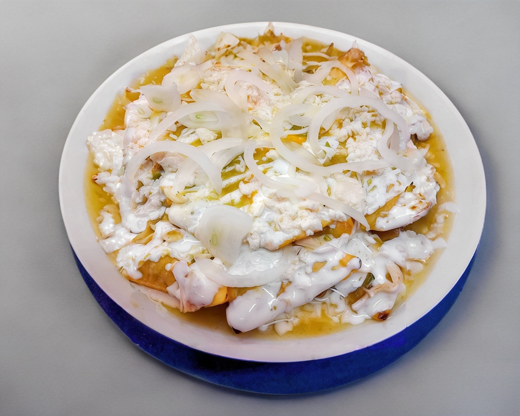 Chilaquiles Verdes con Huevo Estrellado