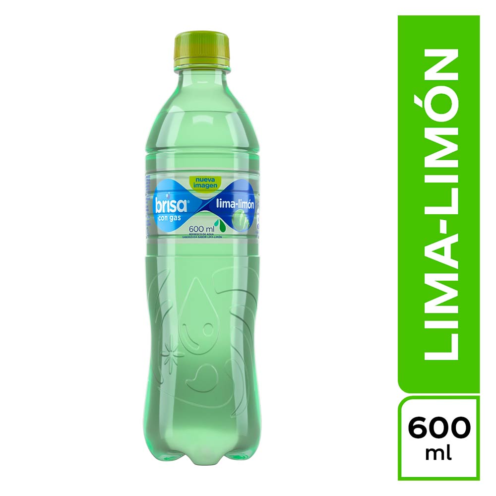 Agua saborizada lima-limon 600ml