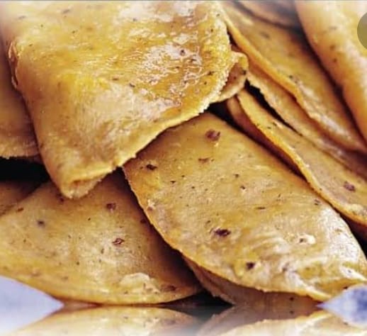Taco de Espinaca con Queso Doble Crema