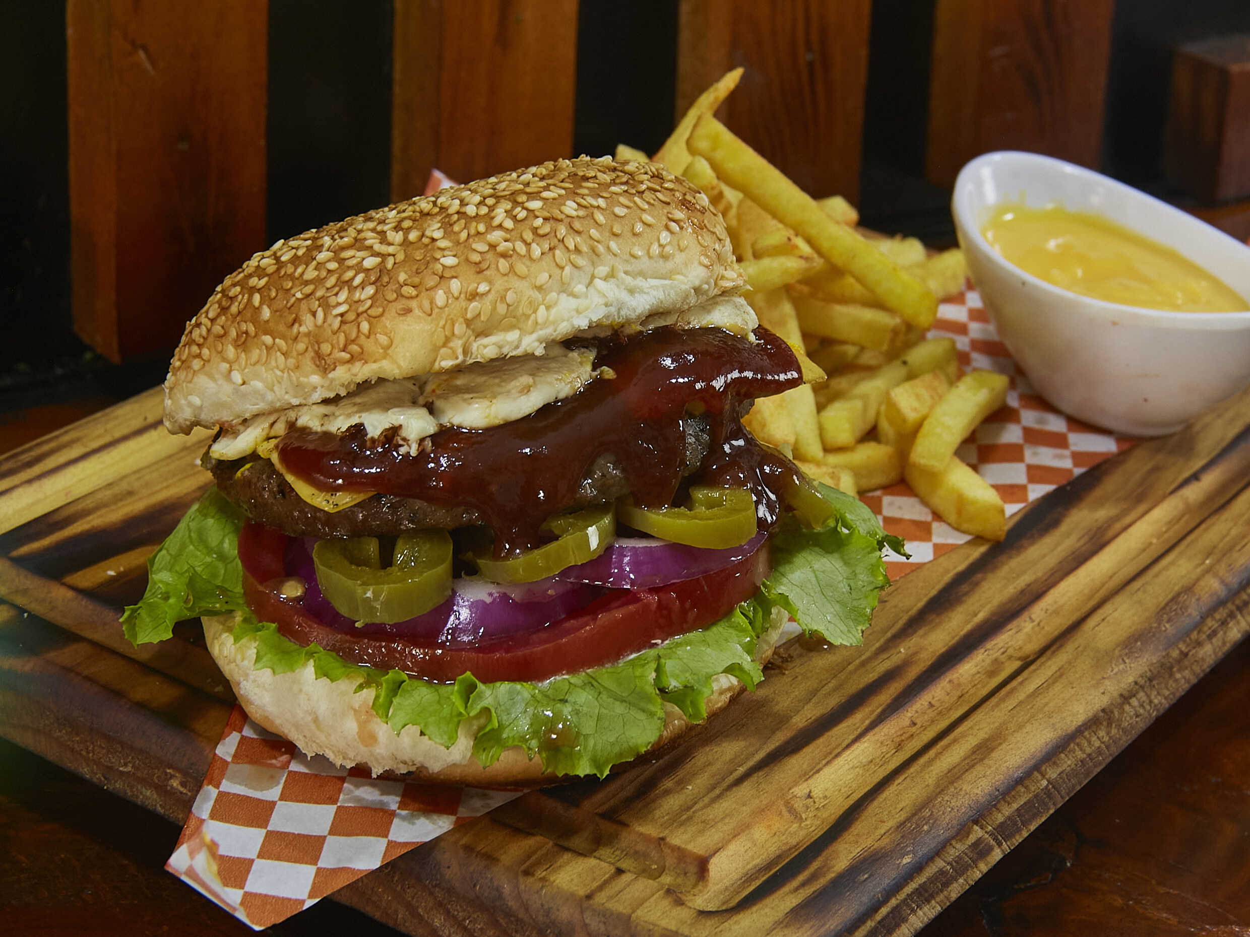 Hamburguesa BBQ