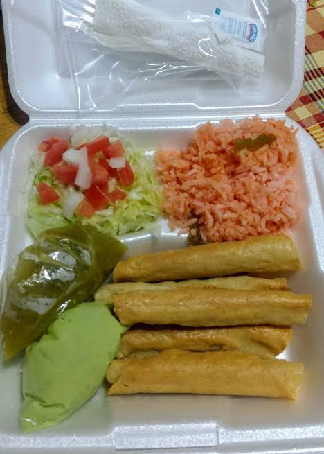 Flautas 5 pzas