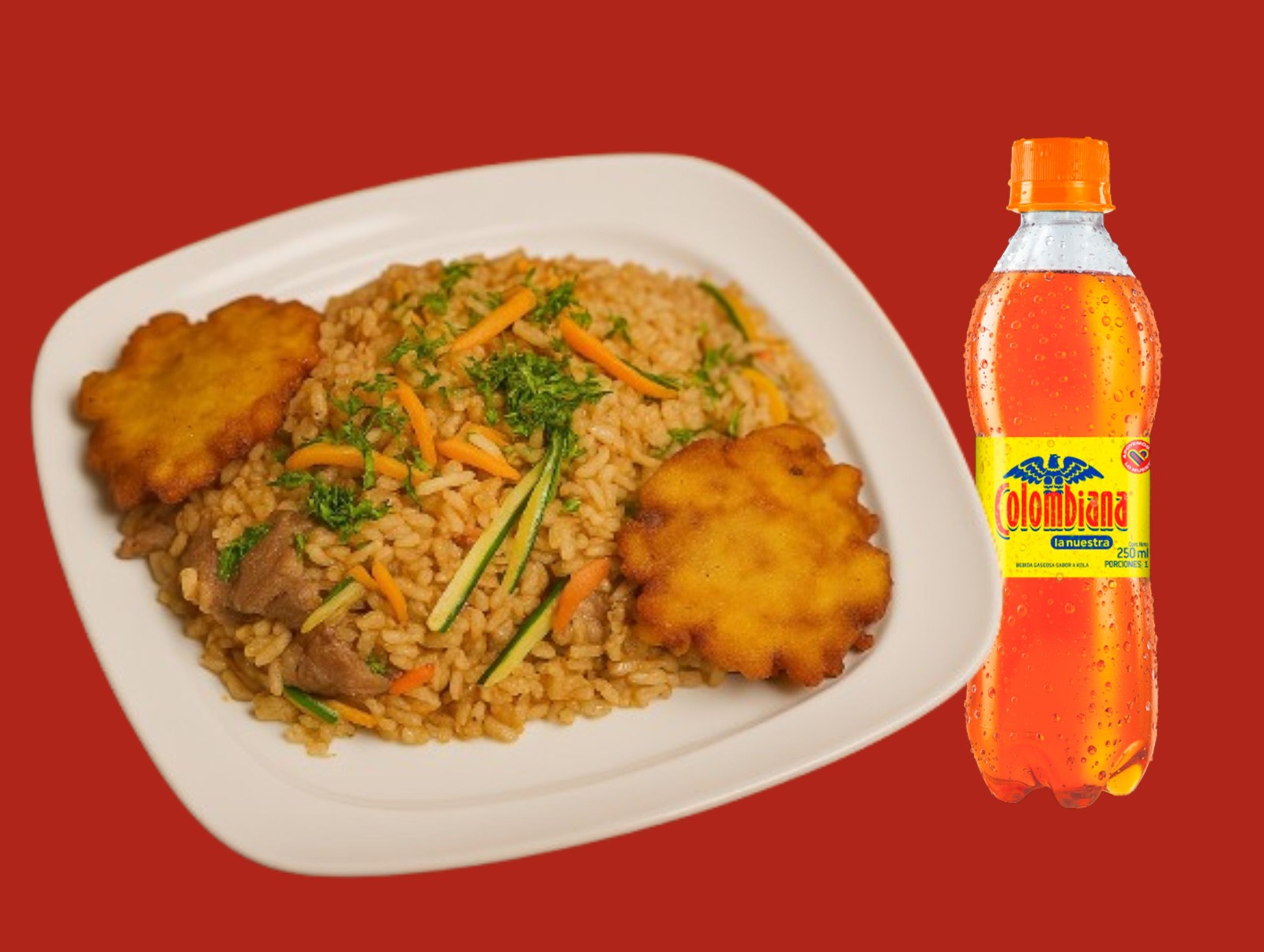 Combo Arroz Thai + Gaseosa 250 Ml