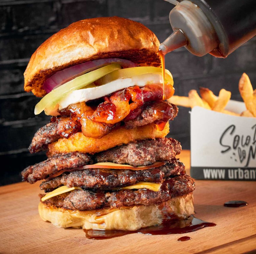 Hamburguesa La 4 x 4