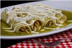 Enchiladas Suizas 4 pzas