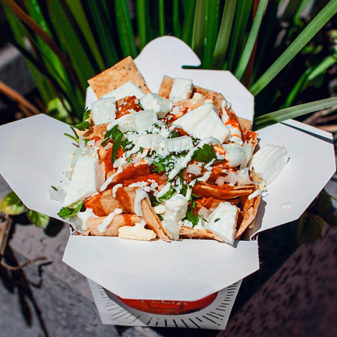 Chilaquiles con Panela