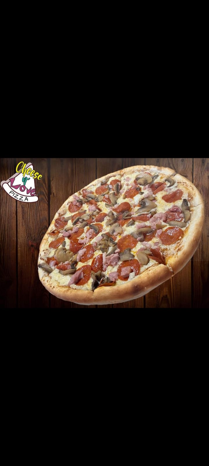 Pizza Cheese N Love Familiar 40 Cm