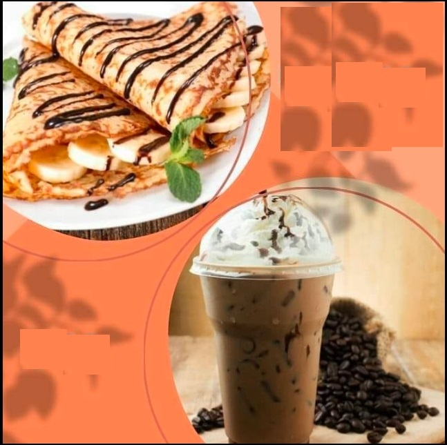 Crepa (2 Ing) + Licuado Fresa