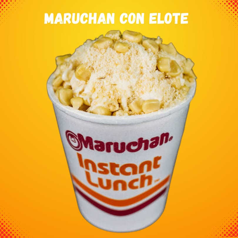 Maruchan con Elote