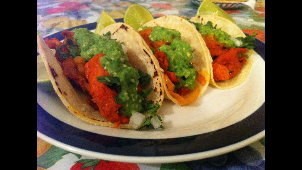 Tacos de Carne Enchilada
